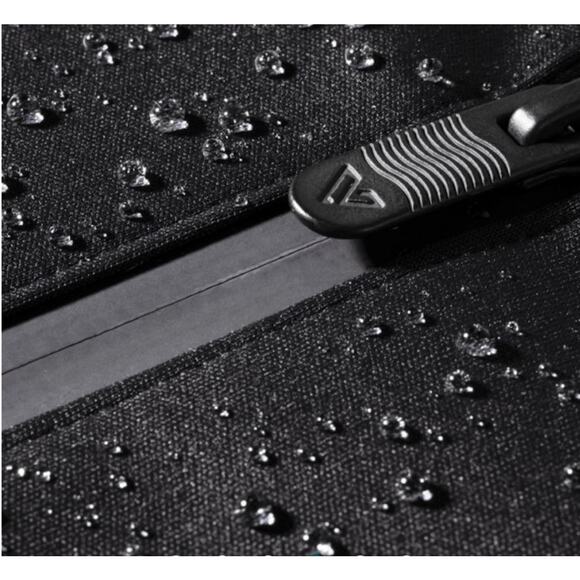 VESSI Overcast Waterproof Jacket Women’s Small Full Zip Hooded Rain Coat - Picture 4 of 12